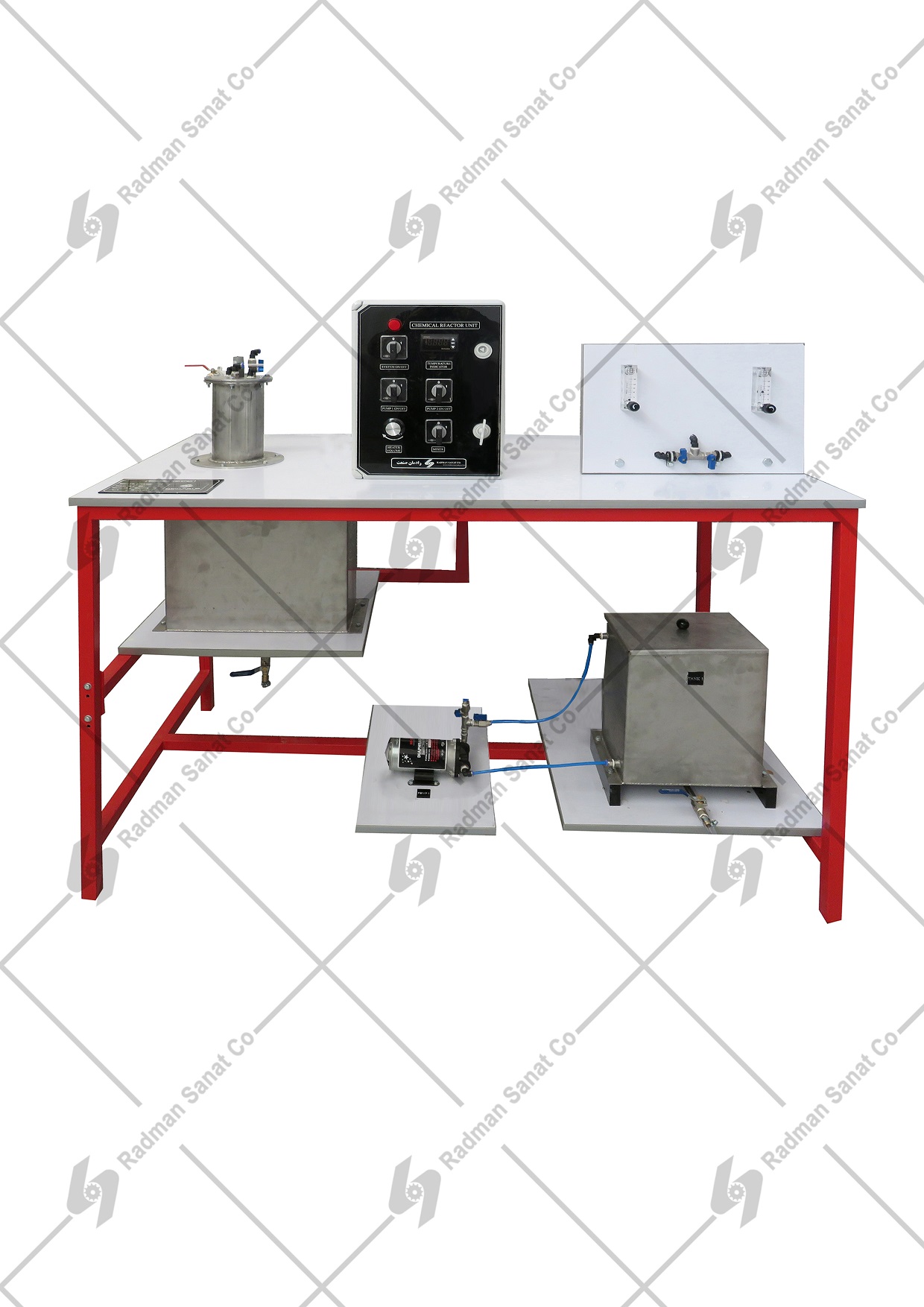 مخزن دوجداره همزن دار با کویل حرارتی