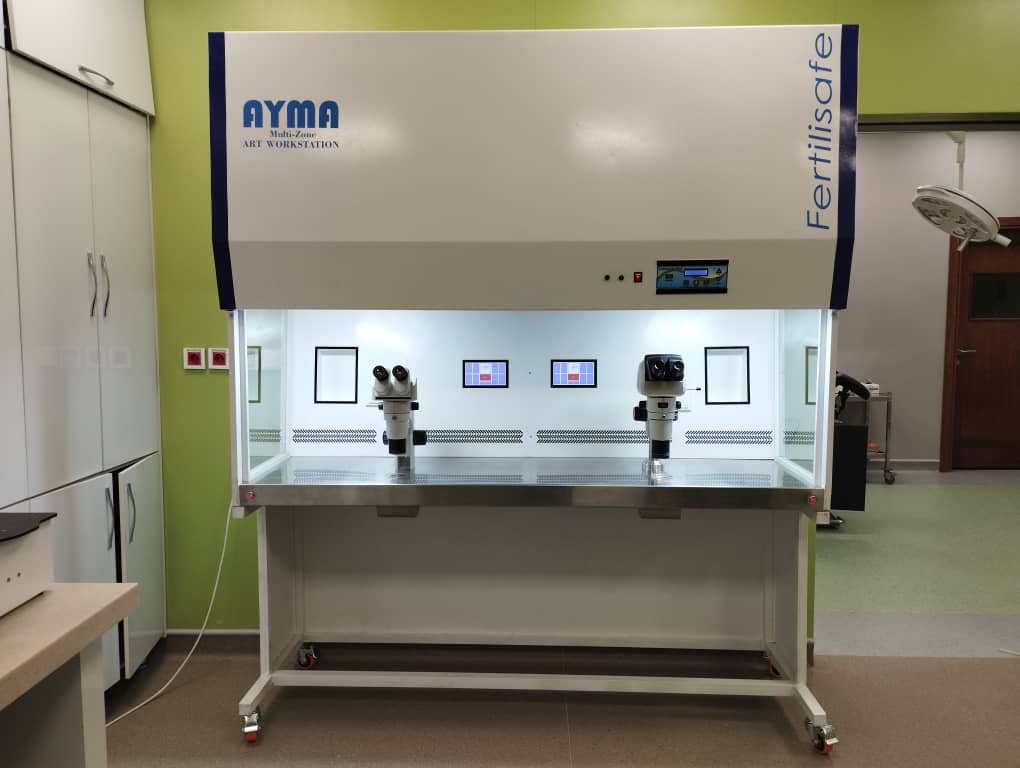 ورک استیشن IVF بدون میکروسکوپ