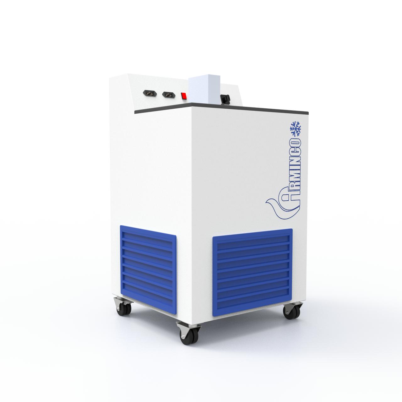 وان مایع آزمایشگاهی با دمای 80- درجه سانتی گراد 10 لیتری