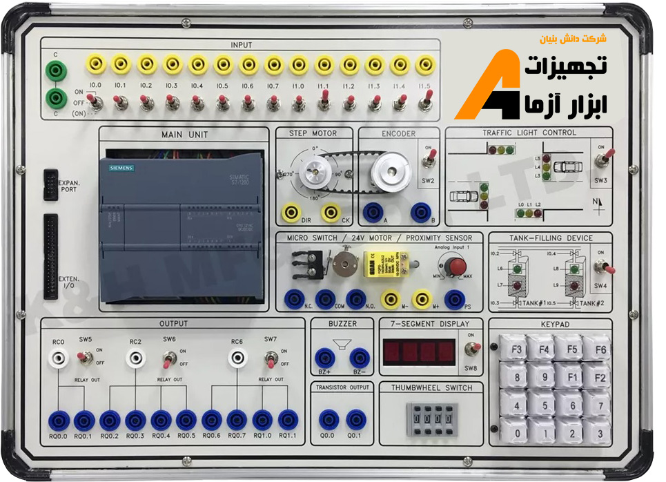 مجموعه آموزنده کیفی PLC S7-1200