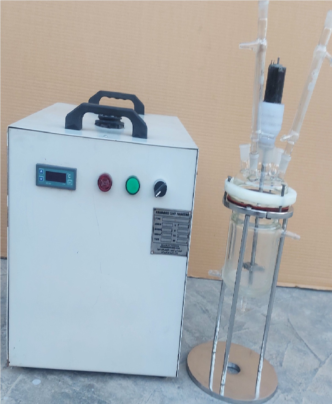 راکتورشیمیایی0.5 لیتری یا500 سی سی