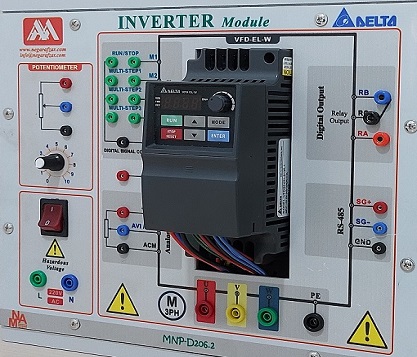 ماژول آموزشی اینورتر دلتا