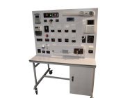 میز آموزشی برق ساختمان دو طرفه دو کاربره فیشی