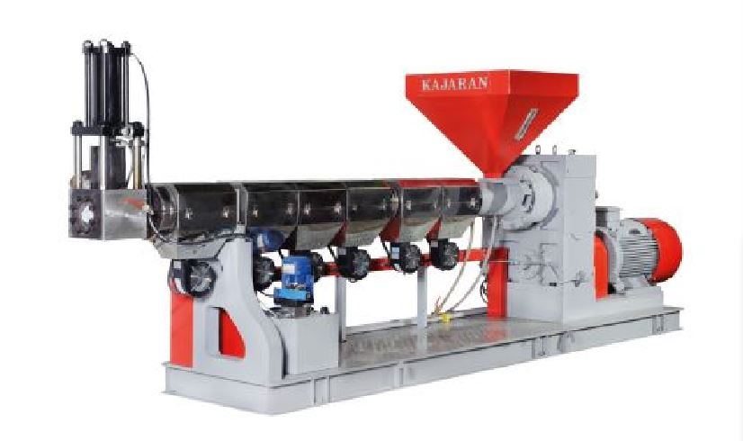 خط تولید گرانول آزمایشگاهی با اکسترودر تک مارپیچ KEX35