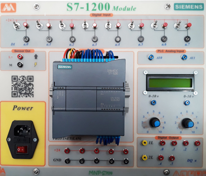 ماژول آموزشی PLC S7-1200  با نمایشگر LCD