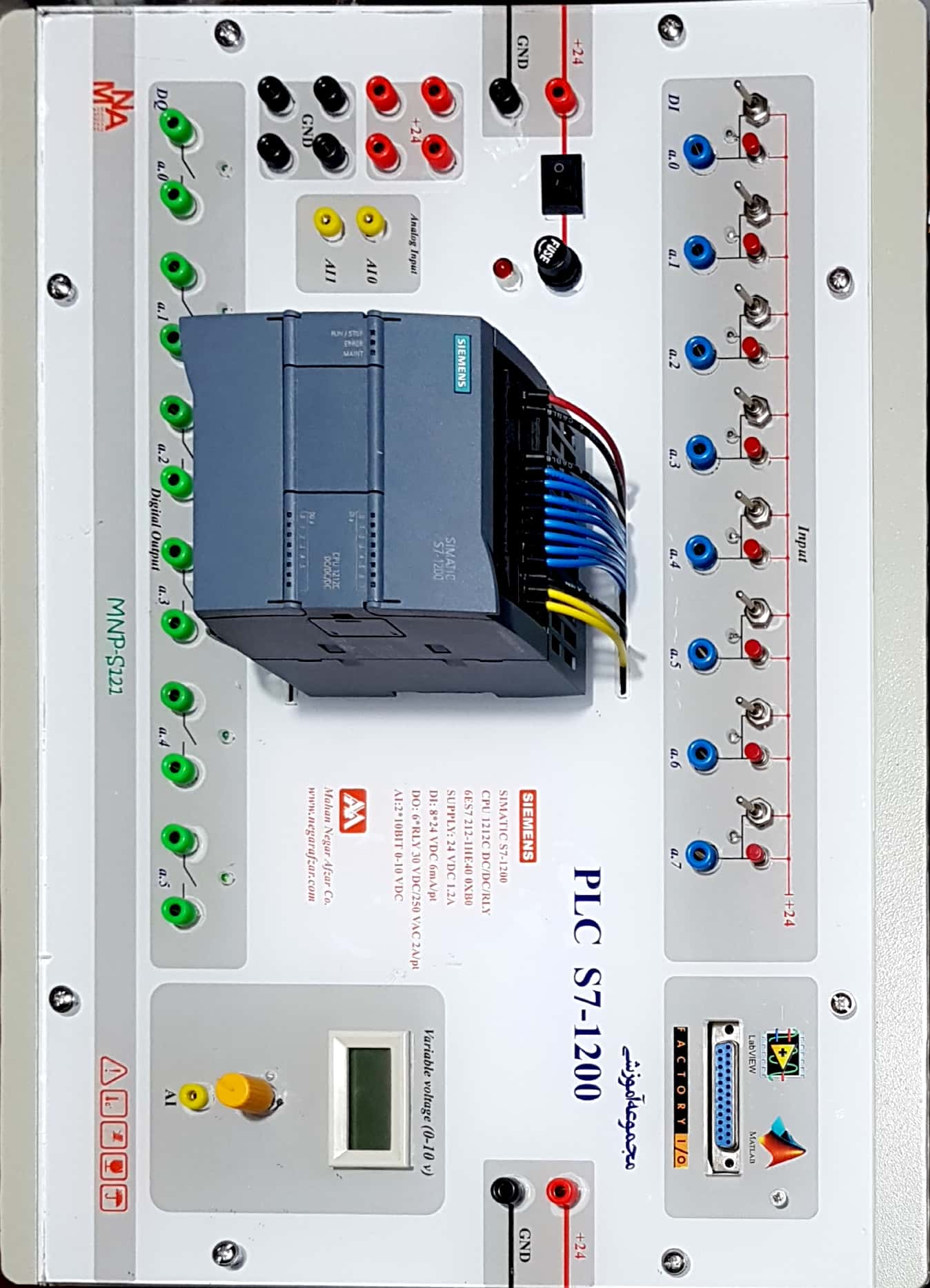 مجموعه آموزشی PLC  S7-1200