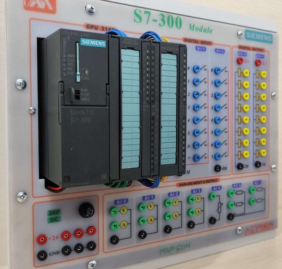 ماژول آموزشی PLC S7-300  پیشرفته