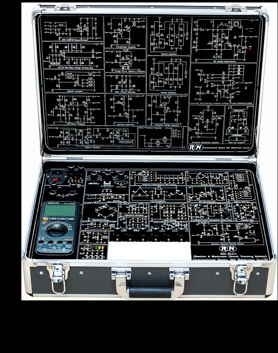 سیستم آموزشی مدارهای الکتریکی و الکترونیکی مدل +RN-ELC