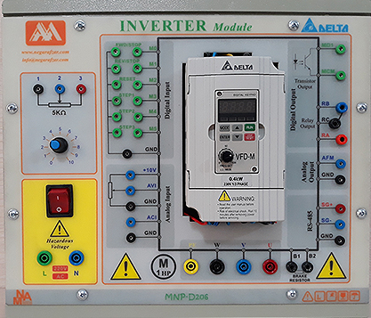 ماژول آموزشی اینورتر دلتا