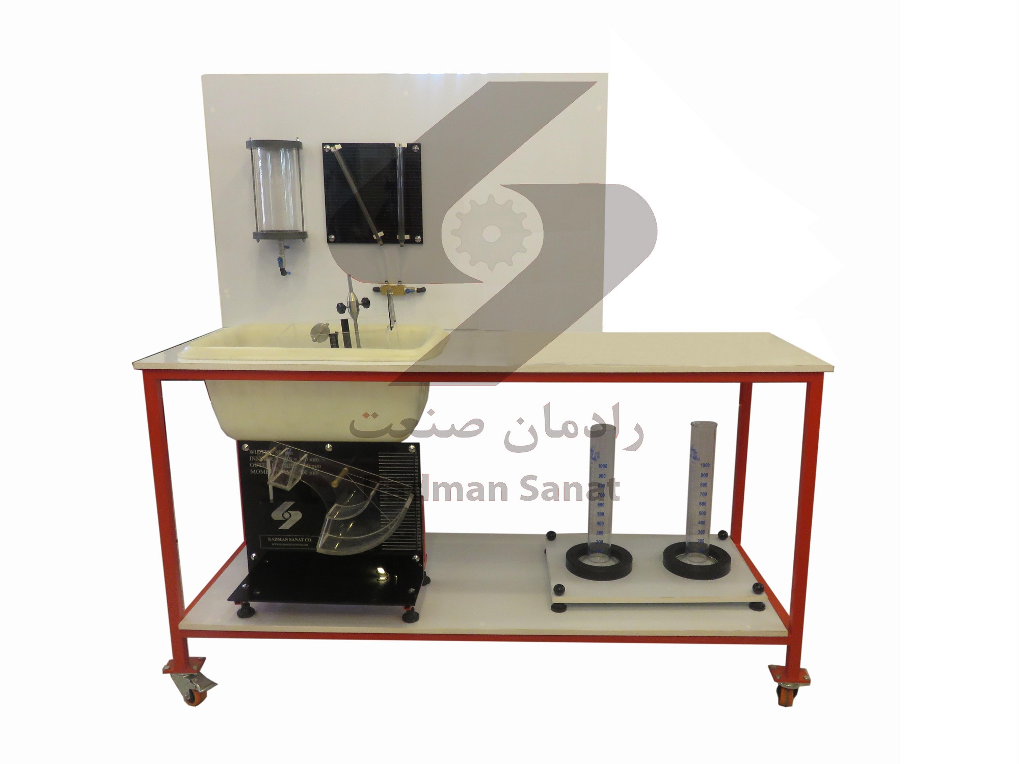 میز هیدرواستاتیک و خواص سیالات