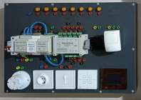 مجموعه آموزشی خانه هوشمند_مجموعه اجزاء تابلویی و نصبی سیستم هوشمند پژوهش صنعت انرژی کارا