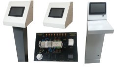 مجموعه آموزشی خانه هوشمند_تاچ پنل ایستاده (سیار) آزمایشگاهی 10 اینچ پژوهش صنعت انرژی کارا (PSk300 10inch)