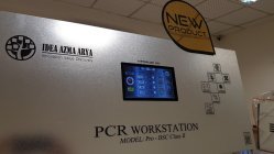 هود لامینار گلاس دو ورک استیشن کابینت ایمن جهت انجام آزمایش مولکولی