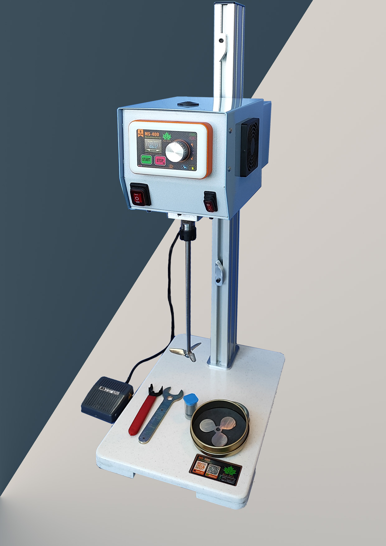همزن مکانیکی دیجیتال (مدل MS-400)