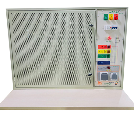 مجموعه آموزشی برق صنعتی و ساختمان یک طرفه دو کاربره