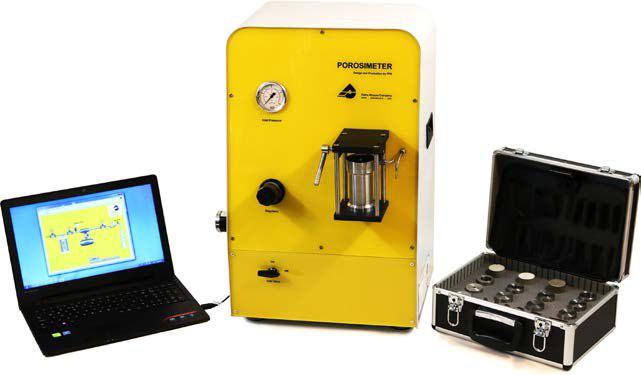 دستگاه اندازه گیری تخلخل مغزه