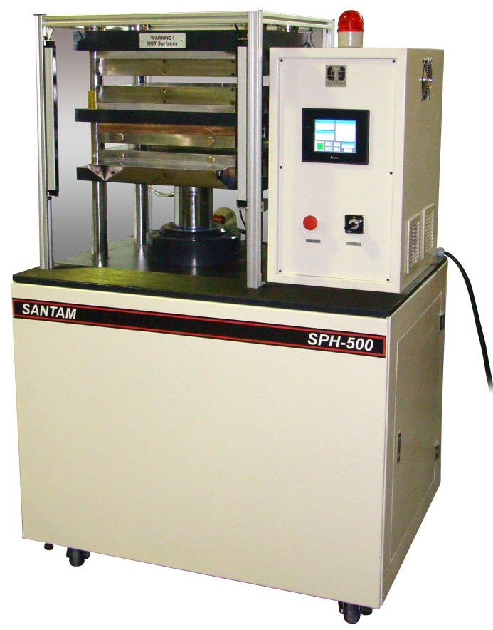 دستگاه پرس 50 تن گرم دو صفحه Hot Press