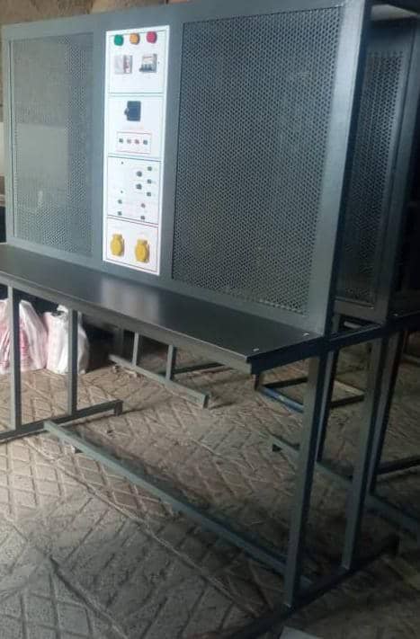 تابلو آموزشی برق دو طرفه چهارکاربره