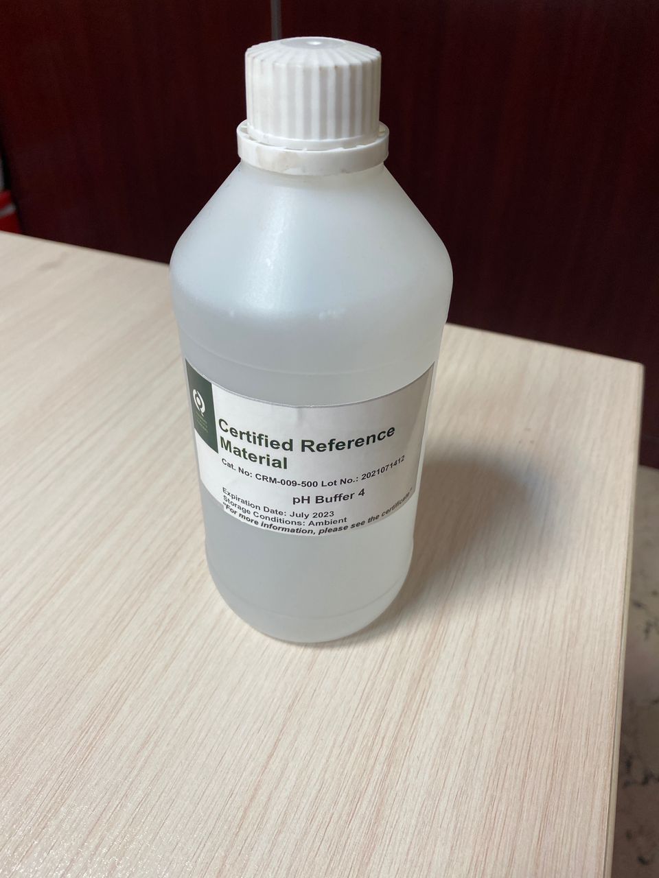 ماده مرجع (RM)/ استاندارد کالیبراسیون pH Buffer 4