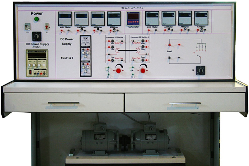 سیستم آموزشی ماشین های الکتریکی DC