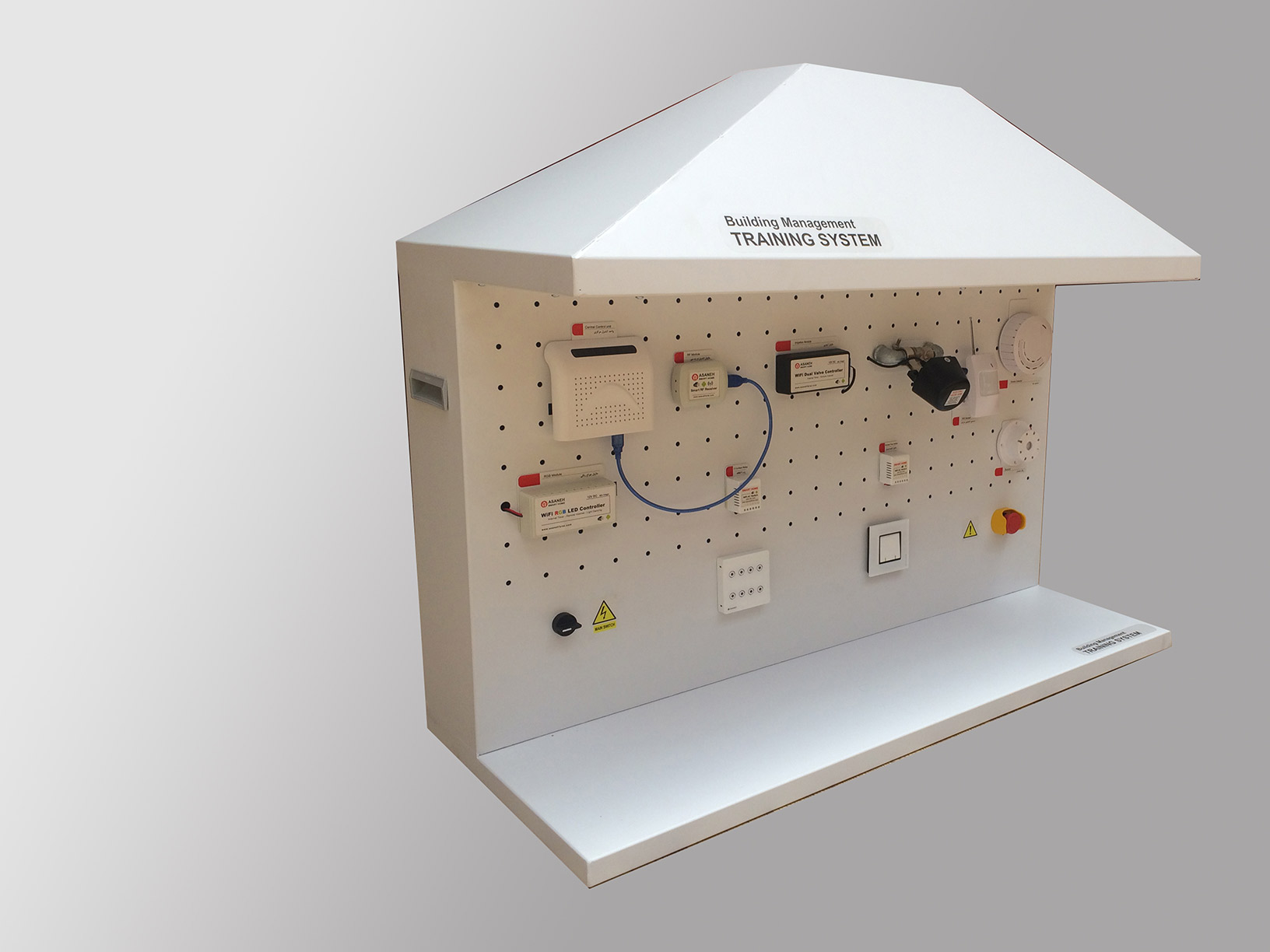 سیستم آموزشی خانه هوشمند با پروتکل KNX مدل استندی