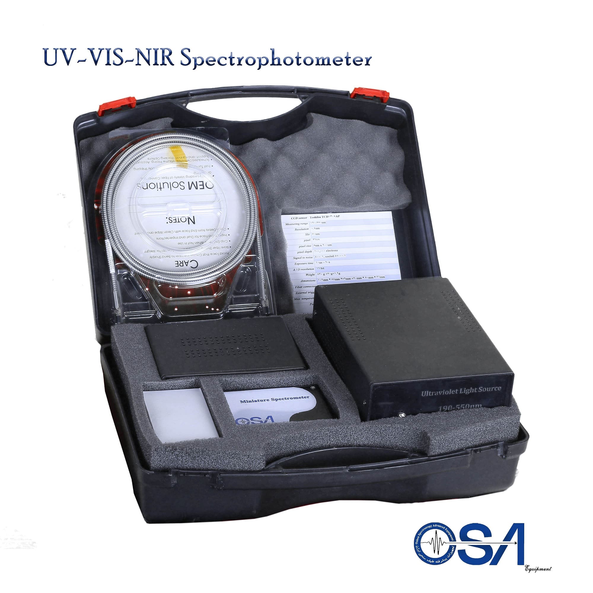 طیف سنج جذبی ترکیبی UV-Visible-NIR  --- اسپکترومتر جذبی ترکیبی UV-Visible-NIR