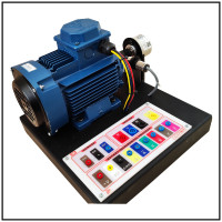 موتور القایی ۳ فاز به همراه سنسور القایی و انکودر فیشی