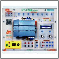 ماژول آموزشی PLC S7-1200 به همراه ماژول ارتباطی RS485 و سیگنال برد خروجی آنالوگ