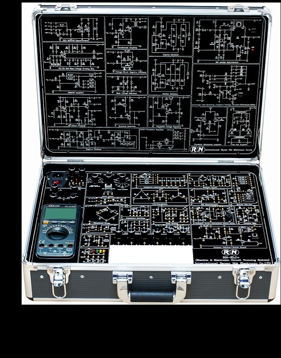 سیستم آموزشی مدارهای الکتریکی و الکترونیکی مدل +RN-ELC