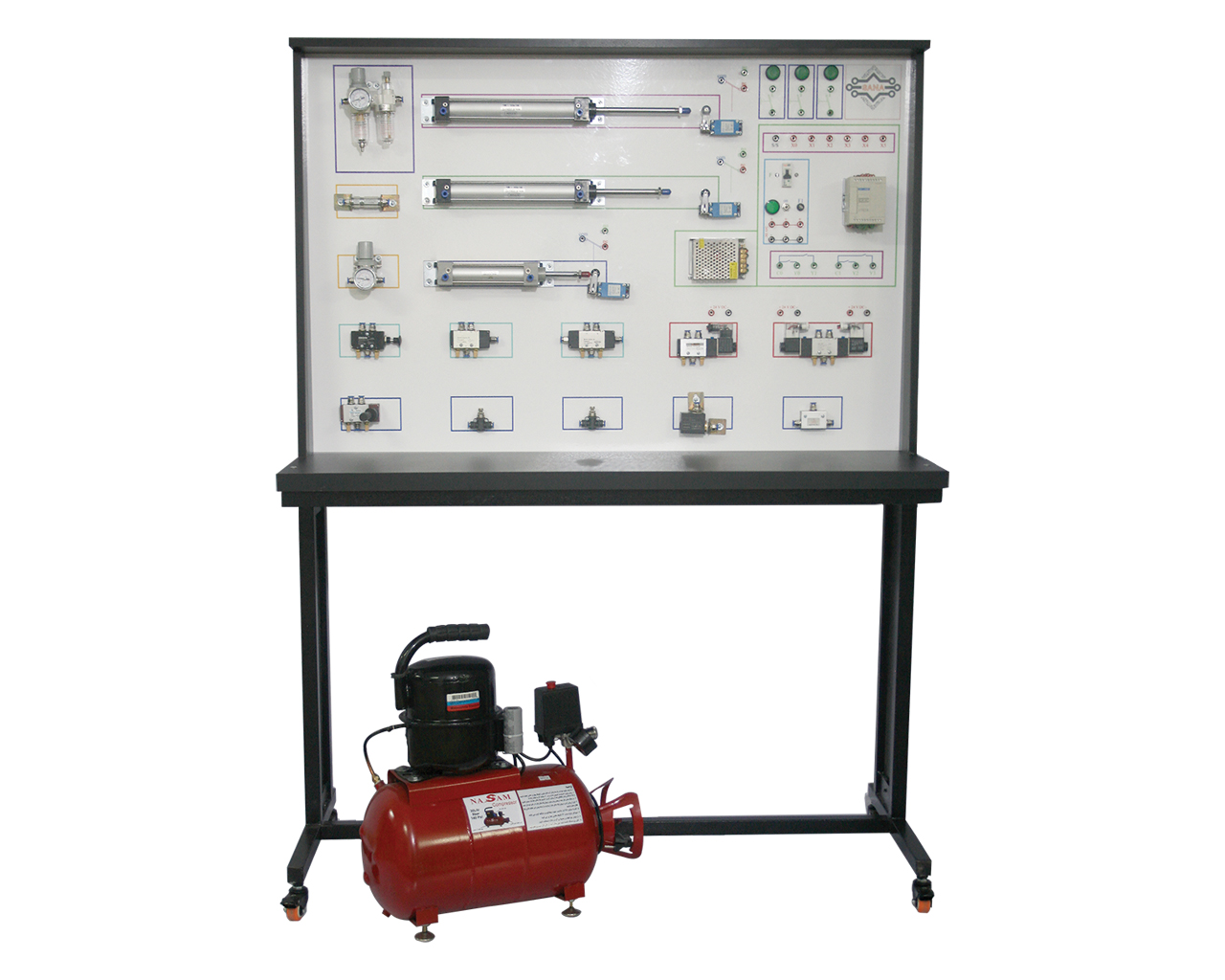 سیستم آموزشی الکتروپنوماتیک پیشرفته