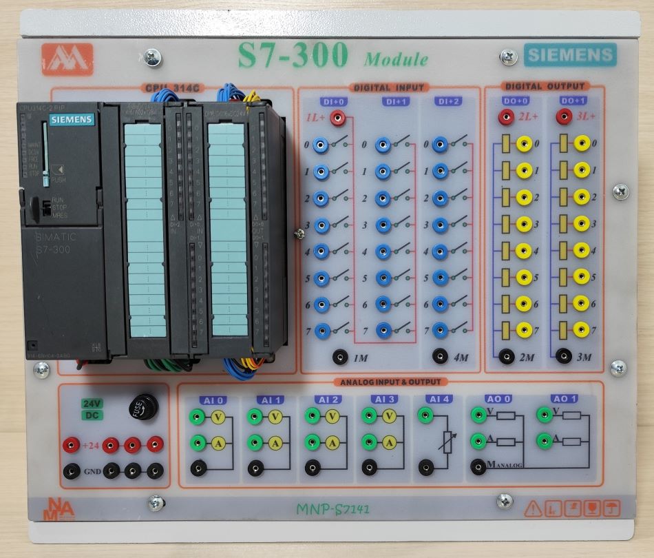 ماژول آموزشی PLC S7-300  پیشرفته