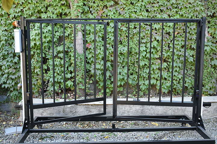 مجموعه آموزشی درب برقی دو لنگه ( بازویی )