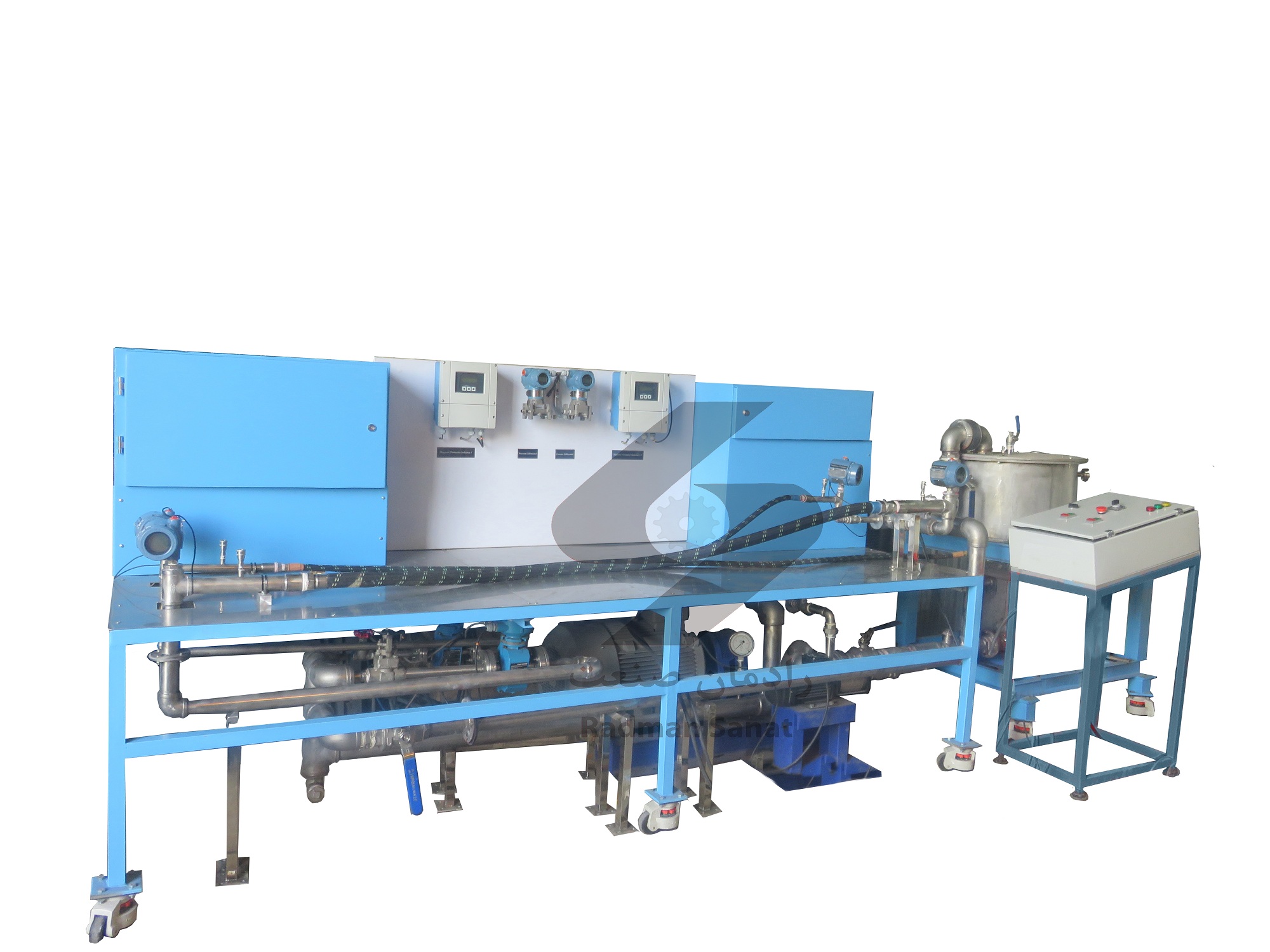 مجموعه جامع اندازه گیری افت فشار در ماشین آلات