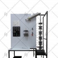 برج تقطیر سینی دار شیشه ای ناپیوسته