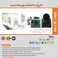 دوربین اسکن خطی 256 پیکسلی پر سرعت مونوکروم