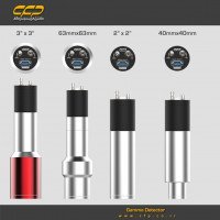 آشکار ساز BGO سایز 63mm x63mm