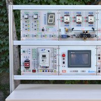 مجموعه آموزشی دلتا ( PLC DELTA ) به همراه HMI